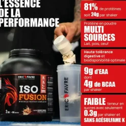Iso fusion saveur chocotella Eric Favre - pot de 750g
