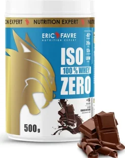 Iso zero 100% whey choco intense Eric Favre - pot de 500g