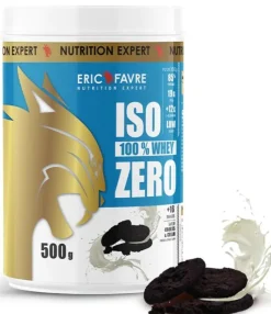 Iso zero 100% whey cookies & cream Eric Favre - pot de 500g