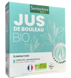 Jus de bouleau BIO Santarome - 2x200ml