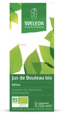 Jus de bouleau bio Weleda - Flacon de 200ml