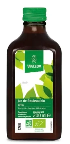 Jus de bouleau bio Weleda - Flacon de 200ml