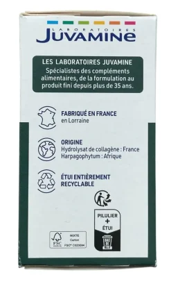 Juvamine Articulations Collagène marin et Harpagophytum – 60 comprimés