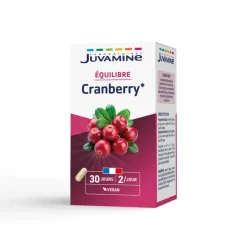 Juvamine Cranberry formule concentrée – 60 gélules