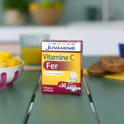 Juvamine Vitamine C fer – 30 gélules