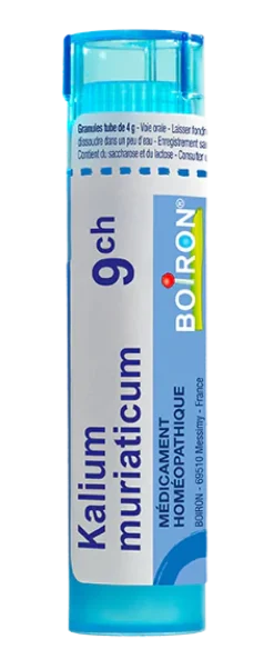 KALIUM MURIATICUM granules Boiron - tube 4 g