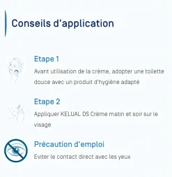 Kelual DS Crème apaisante Ducray - tube de 40 ml