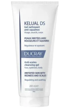 Kelual DS gel nettoyant anti-squames Ducray - tube de 200 ml