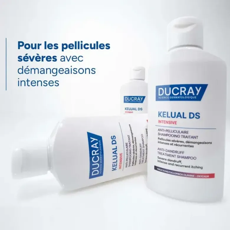 Kelual DS intensive shampooing traitant anti-pelliculaire Ducray - flacon de 100ml