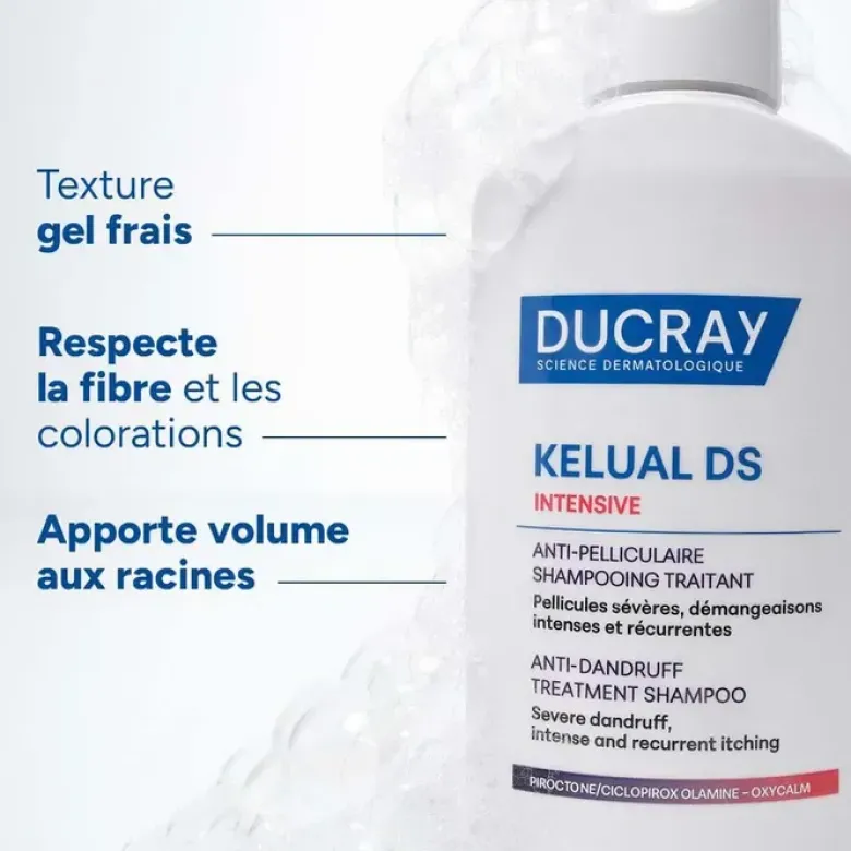 Kelual DS intensive shampooing traitant anti-pelliculaire Ducray - flacon de 100ml