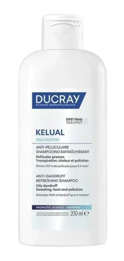 Kelual Squanorm shampooing anti-pelliculaire rafraîchissant Ducray