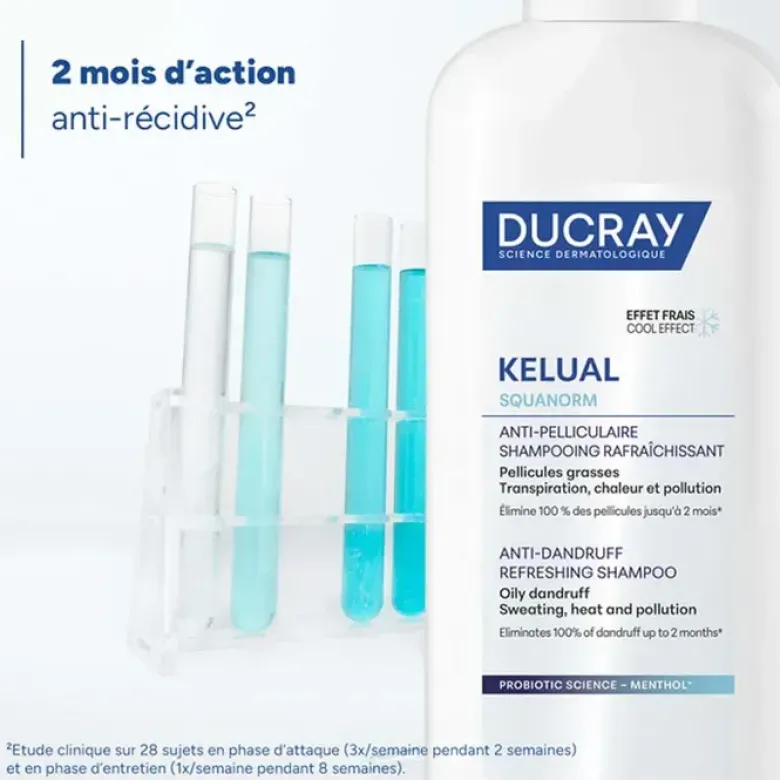 Kelual Squanorm shampooing anti-pelliculaire rafraîchissant Ducray