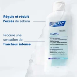 Kelual Squanorm shampooing anti-pelliculaire rafraîchissant Ducray
