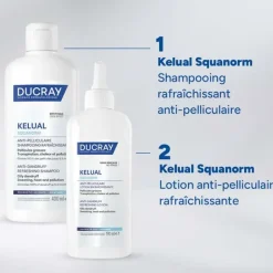 Kelual Squanorm shampooing anti-pelliculaire rafraîchissant Ducray