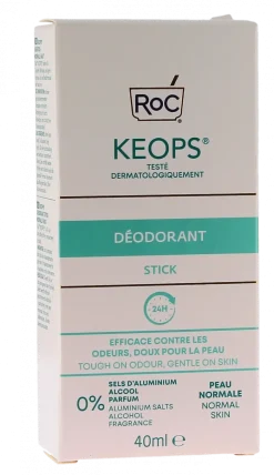 Keops déodorant stick 24h RoC - stick de 40ml
