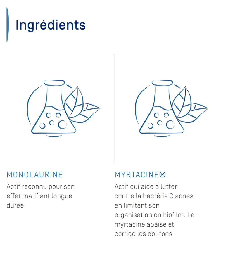 Keracnyl gel moussant visage et corps Ducray