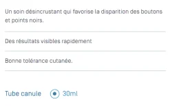 Keracnyl Glycolic+ Crème désincrustante Ducray - tube de 30 ml