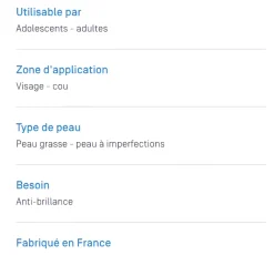 Keracnyl mat crème anti-brillance peaux mixtes à grasses Ducray - tube de 30 ml