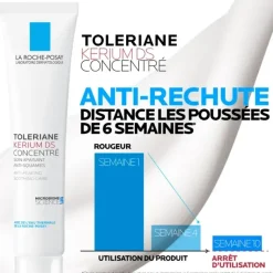 Kerium DS concentré soin apaisant anti-squames La Roche-Posay - tube de 40 ml