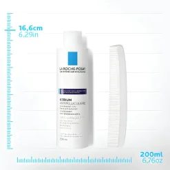 Kerium pellicules grasses shampooing antipelliculaire La Roche-Posay - flacon de 200 ml
