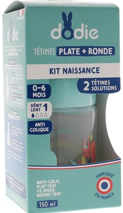 Kit naissance biberon & tétines Dodie - kit de 3 produits