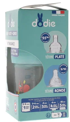 Kit naissance biberon & tétines Dodie - kit de 3 produits