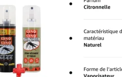 Kit voyage anti-moustiques haute protection Cinq sur Cinq - lot de 2 produits