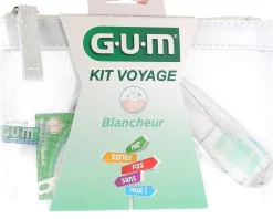 Kit voyage blancheur Gum - trousse de 4 produits