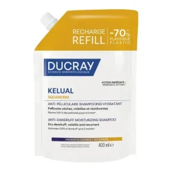 Kélual Squanorm shampooing traitant hydratant pellicules sèches Ducray