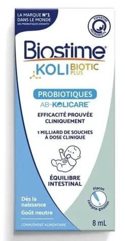 KOLI Biotic Plus probiotiques Biostime - flacon de 8ml