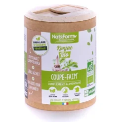 Konjac bio Ecoresponsable Nat&Form - Boite de 200 gélules