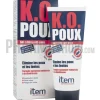 K.O. poux gel crème anti-poux élimine poux et lentes - Tube de 100 ml