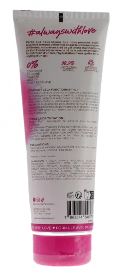Kurl Fusion Gel-crème multitextures Les Secrets de Loly - tube de 250ml