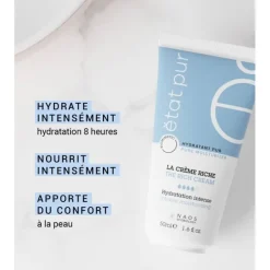 La crème riche Etat Pur - tube de 50ml
