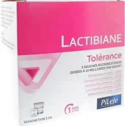 Lactibiane Tolérence Pileje - boite de 30 sachets de 2,5 g