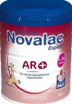 Lait anti-régurgitation 2ème âge AR+ 6-36 mois Novalac - pot de 800g
