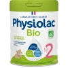Lait bio 2ème âge 6 à 12 mois Physiolac - pot de 800 g