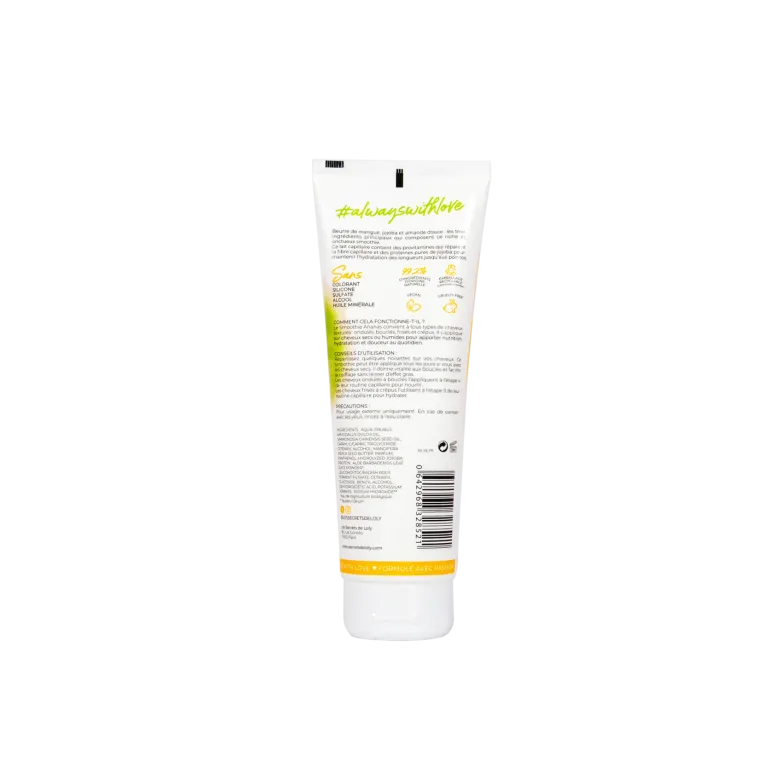 Lait capillaire Smoothie Ananas Les Secrets de Loly - tube de 250ml