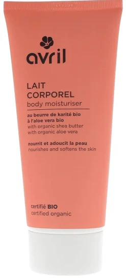 Lait corporel bio Avril - tube de 200 ml