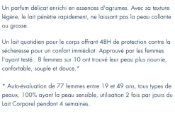 Lait corporel L'Original Biotherm