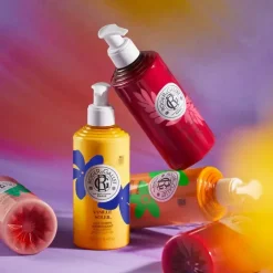 Lait corps bienfaisant Vanille Soleil Roger & Gallet - flacon-pompe de 250ml