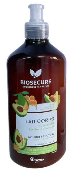 Lait corps Bio Secure - flacon-pompe de 500ml