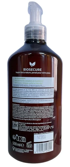 Lait corps Bio Secure - flacon-pompe de 500ml