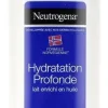 Lait corps hydratation profonde Neutrogena - flacon-pompe de 400ml