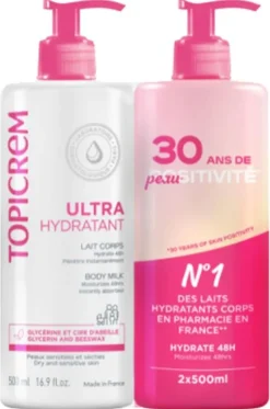 Lait corps ultra-hydratant Topicrem