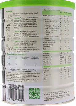 Lait de croissance 3 dès 12 mois Capricare - pot de 800 g