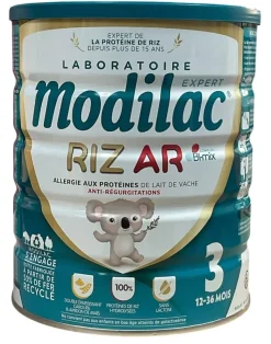 Lait de riz en poudre AR Modilac Expert âge 6-12 mois
