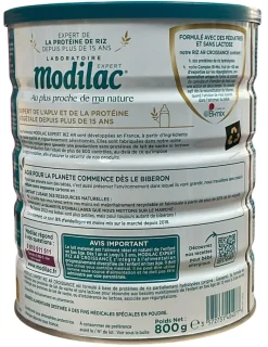 Lait de riz en poudre AR Modilac Expert âge 6-12 mois