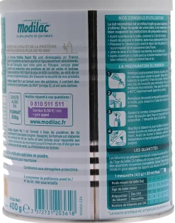 Lait de riz en poudre 1er âge 0-6 mois Modilac Expert