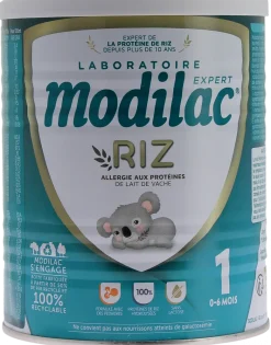 Lait de riz en poudre 1er âge 0-6 mois Modilac Expert
